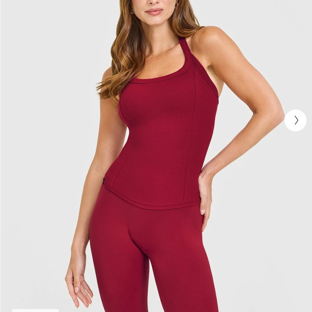 Oner Active Ruby Red Halter Top - image 1